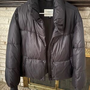 American Eagle Black Puffer Jacket